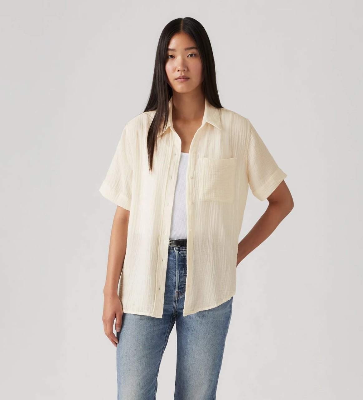 Levi's柬埔寨推出Darlene系列短袖衬衫 经典款百搭