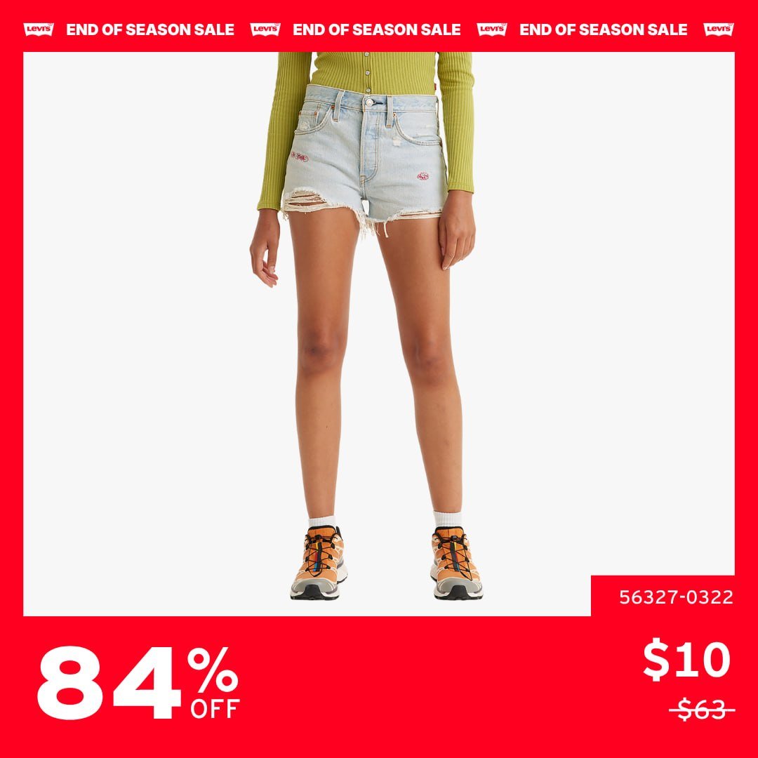 Levi's全柬门店季末促销最高8折 仅限ACFC会员