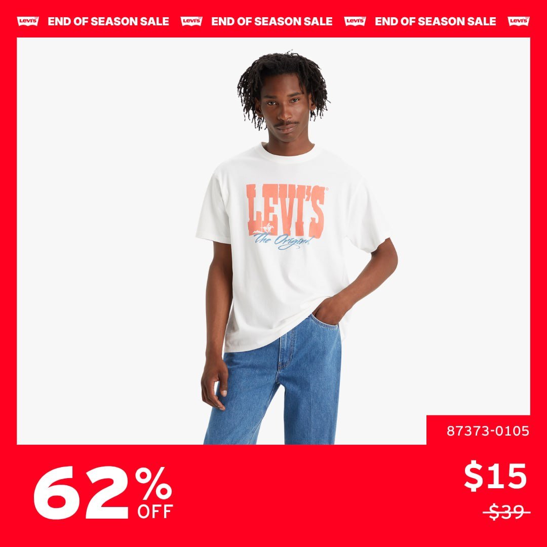 Levi's全柬门店季末促销最高8折 仅限ACFC会员