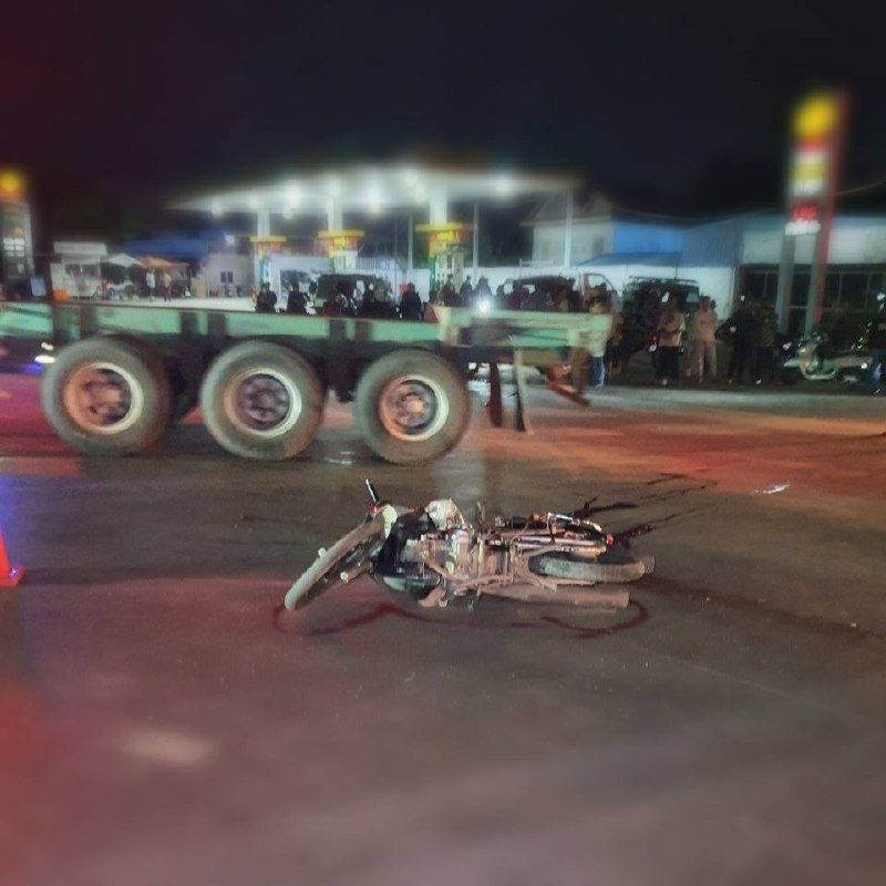 金边甘布区三环路发生严重车祸 一名男子当场身亡