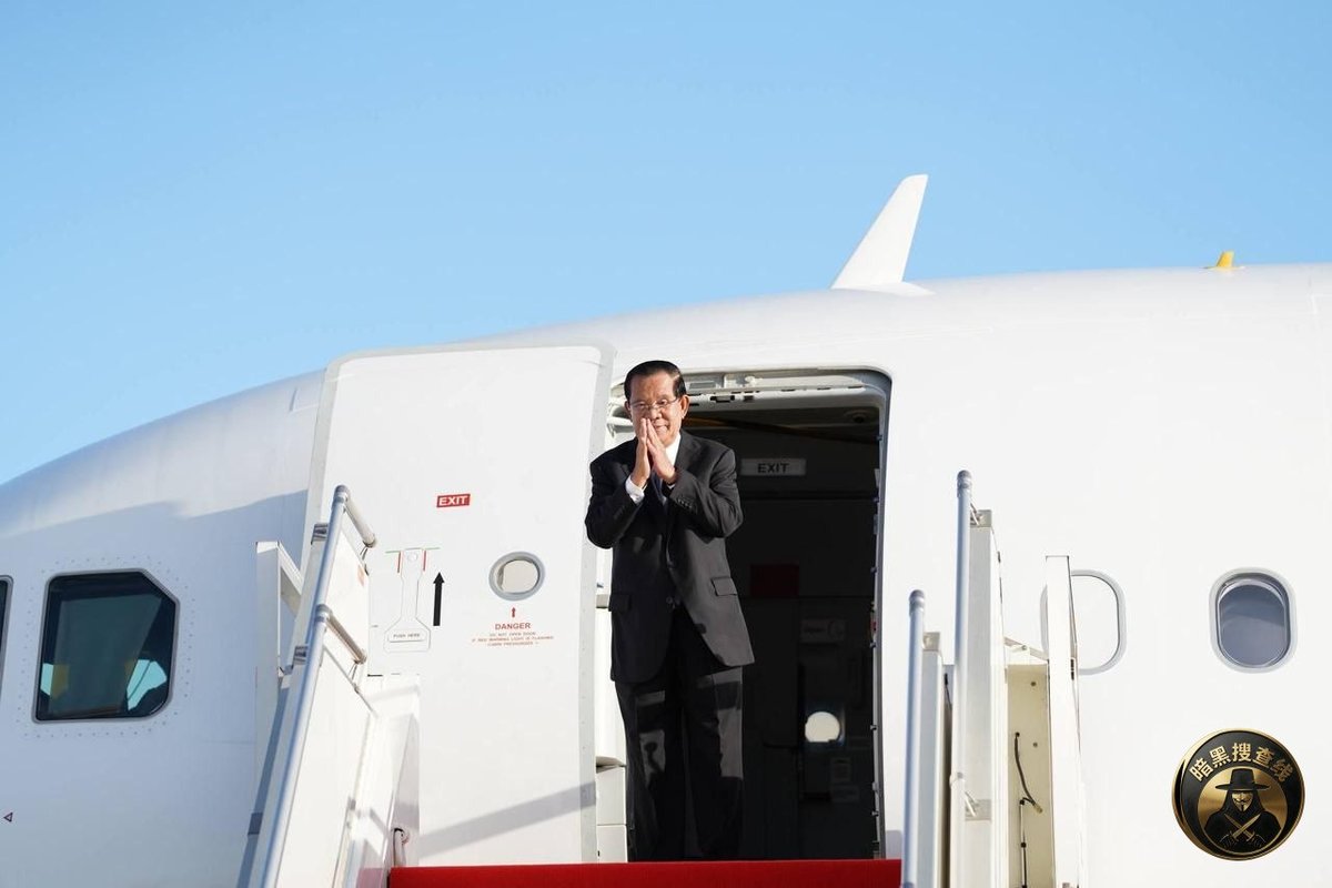 洪森率高级代表团启程访华 25日至27日举行多场会谈