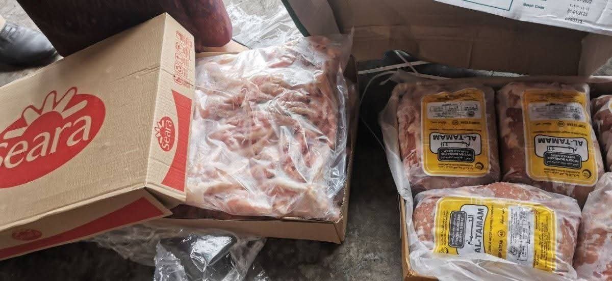 森速区一大型冷冻肉仓库遭突击检查 涉嫌非法进口