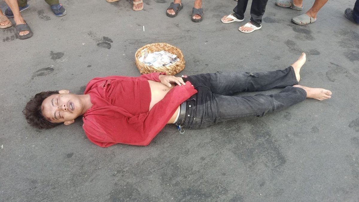 金边棉芷区下长夏社发生摩托车事故 一男子当场身亡