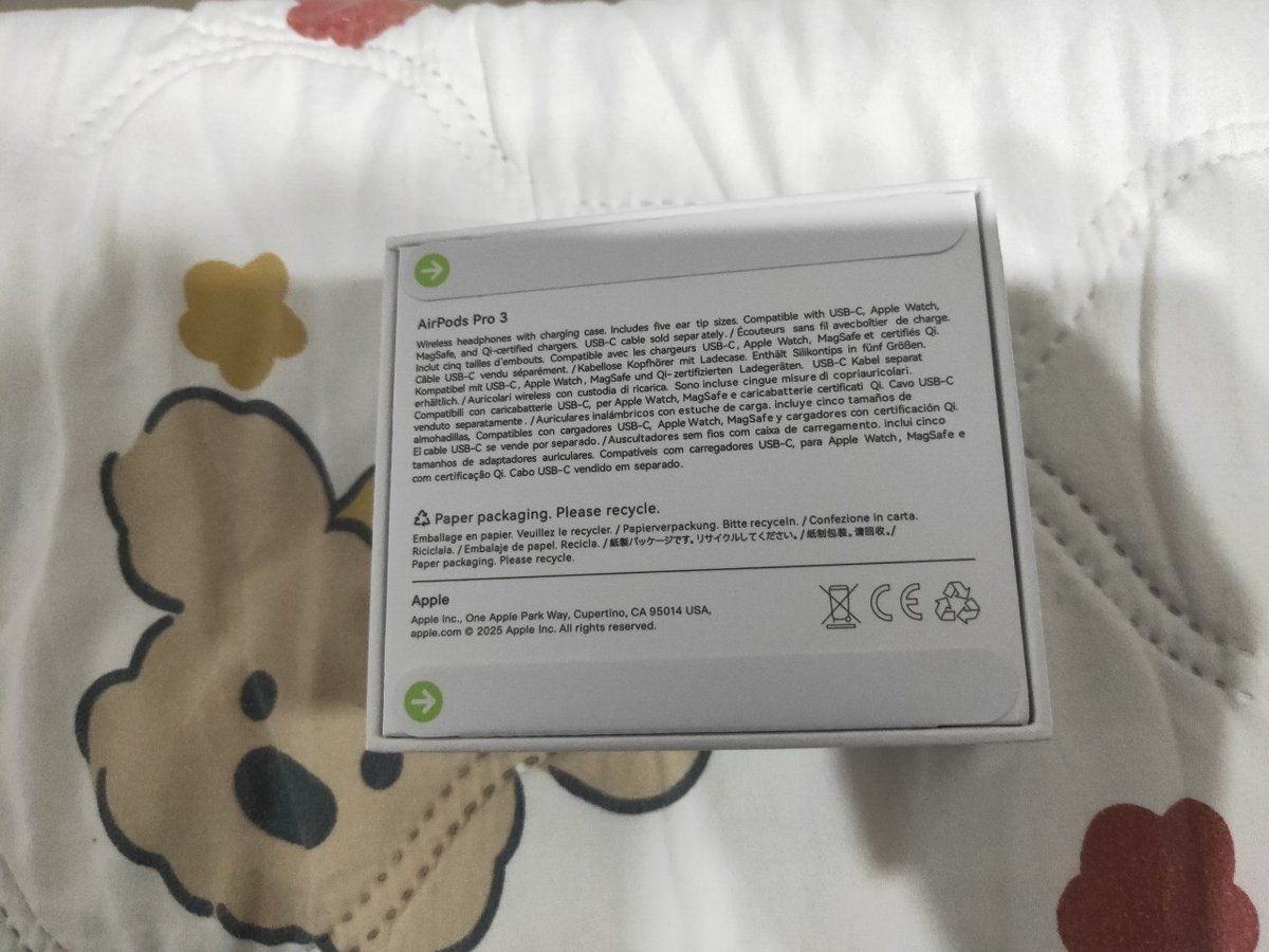 西港转让全新AirPods Pro 3耳机 $200支持AB