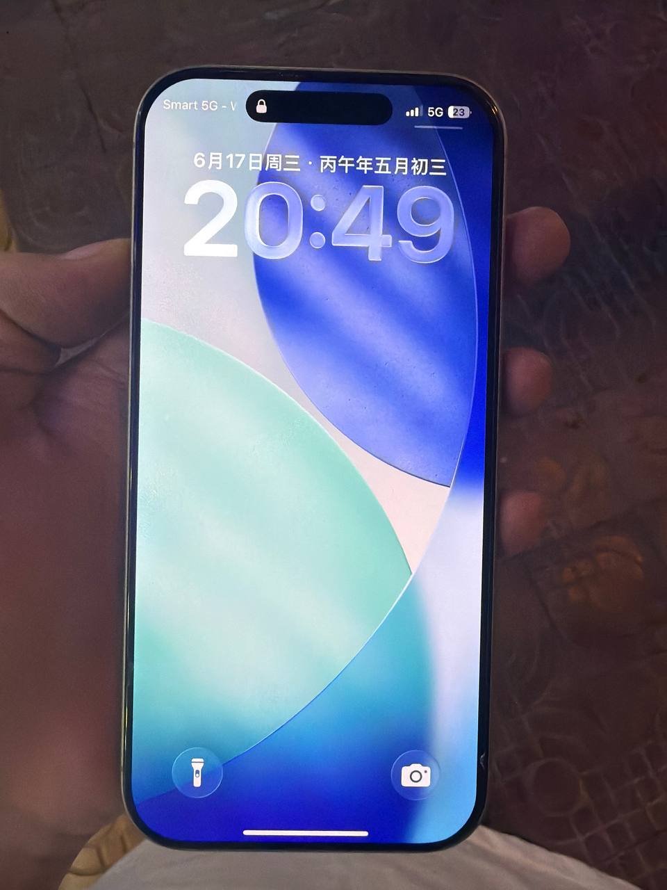 金边富力城转让二手苹果17 售价$650 自用备用机