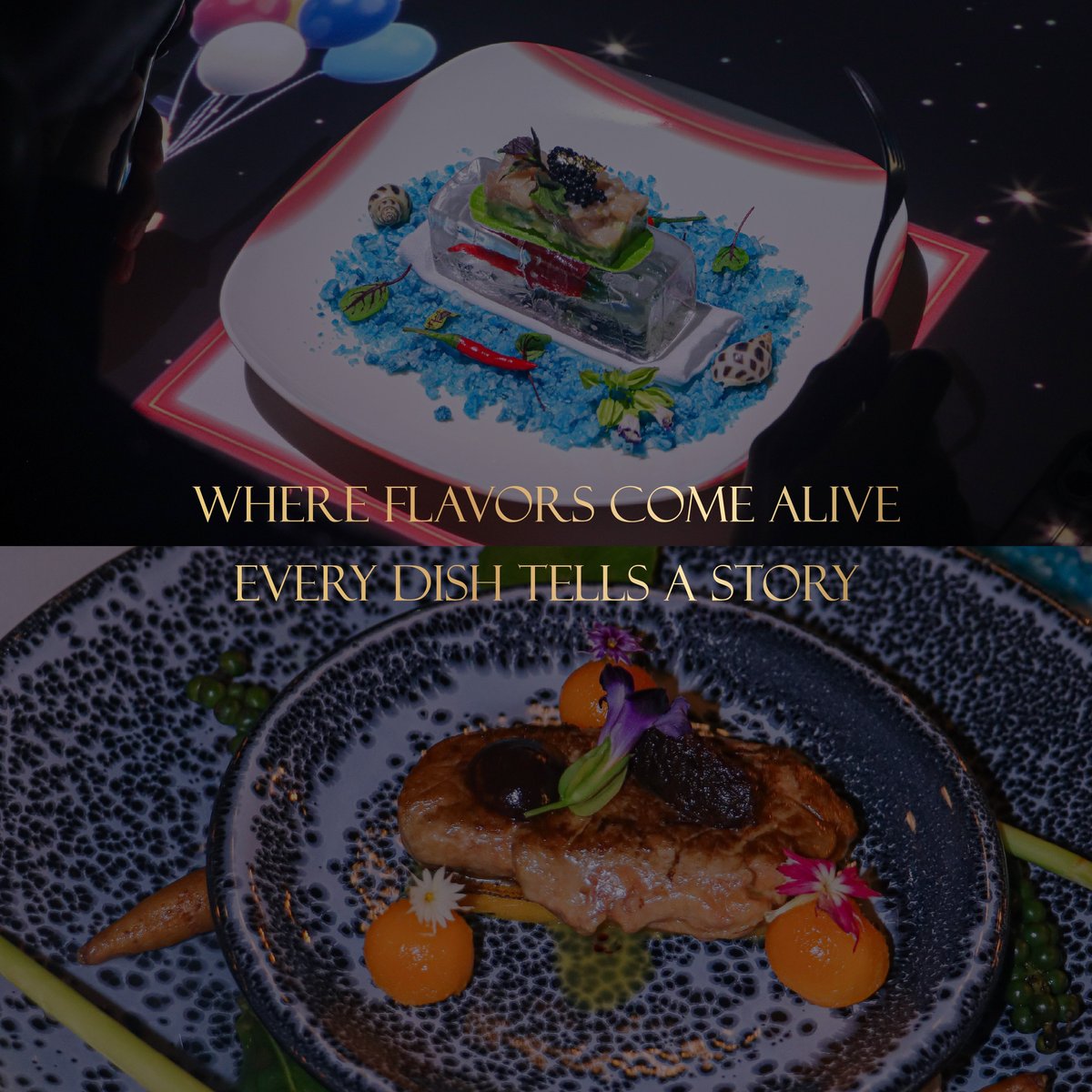 金边The Magic Table沉浸式餐厅开业 互动式菜单
