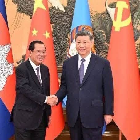洪森结束对华正式友好访问 25日至27日行程圆满完成