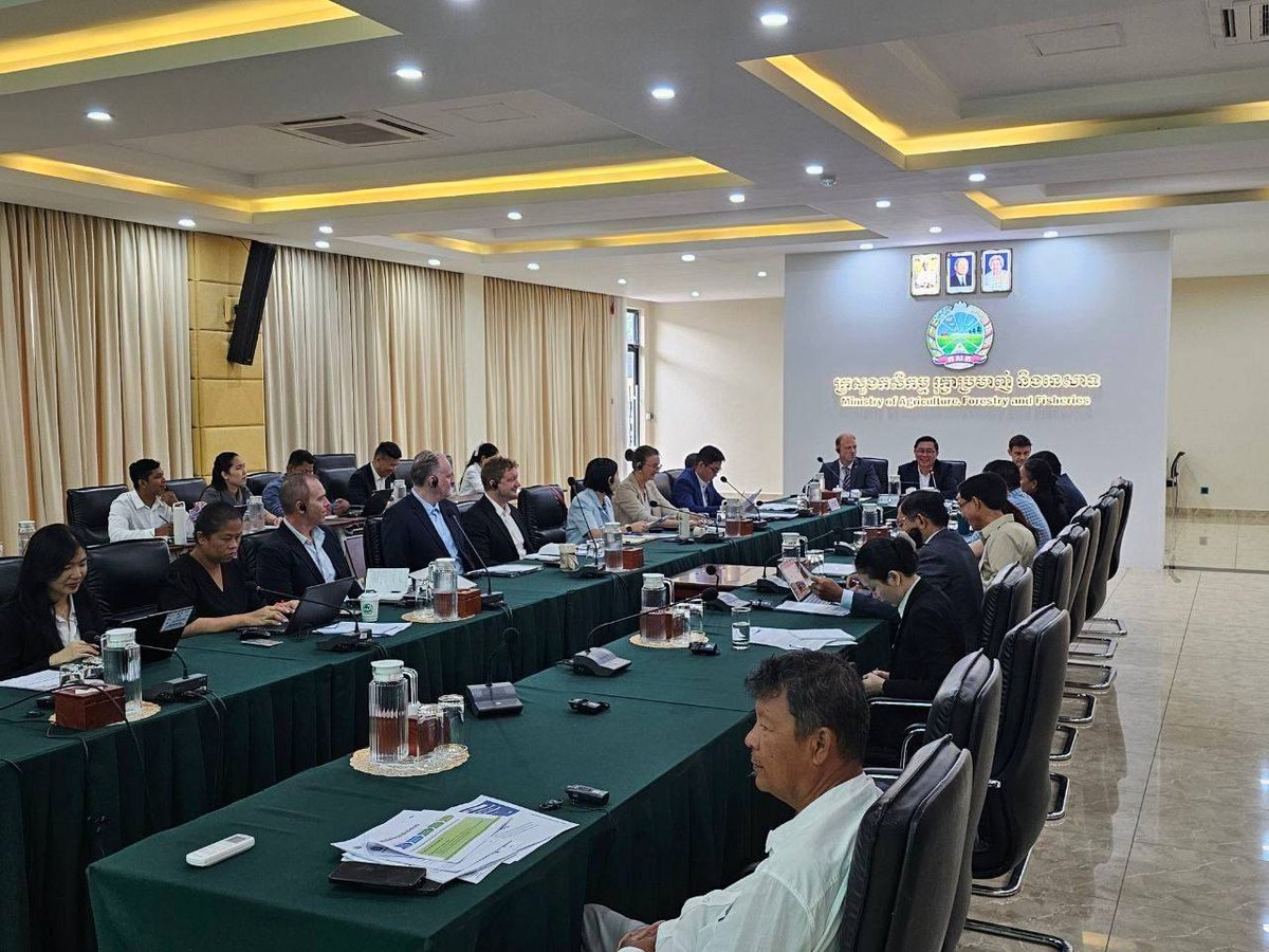 柬埔寨农业可持续发展伙伴关系项目召开第三次指导会议