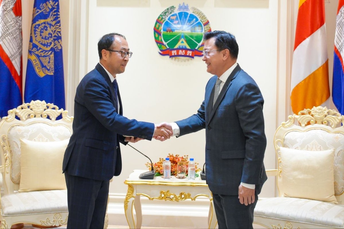 柬埔寨农业部高层会见中国驻柬使馆官员 探讨深化农业合作