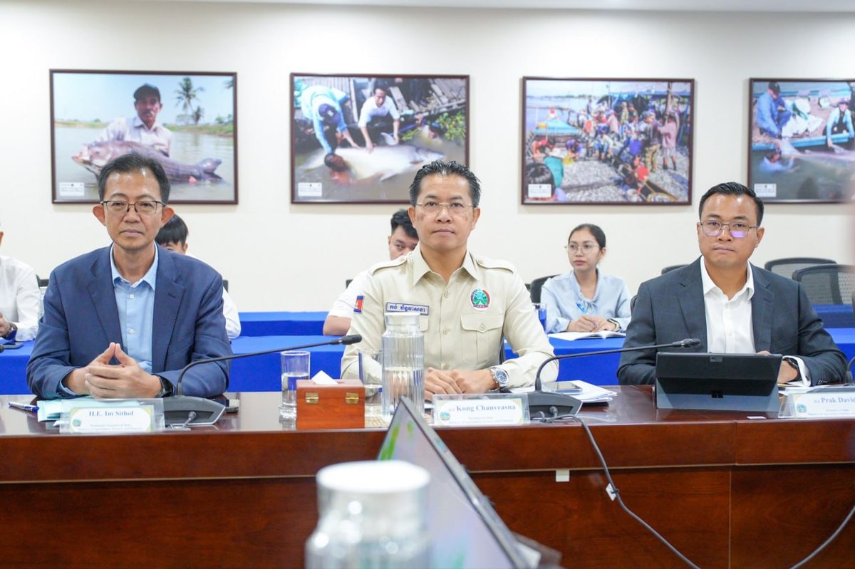 柬埔寨农林渔业部与CDRI会谈 探讨农业经济研究合作