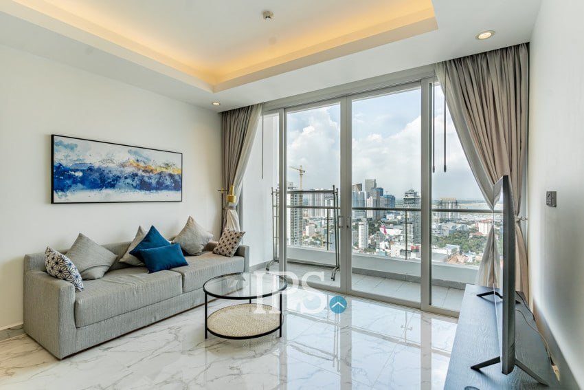 BKK1 J Tower 2公寓36层两房两卫单位招租,面积