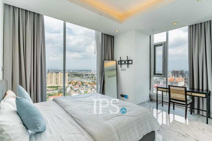 BKK1 J Tower 2公寓36层两房两卫单位招租,面积