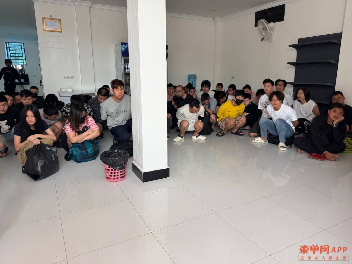 波贝市清查涉诈场所 113名外籍人员被带走调查