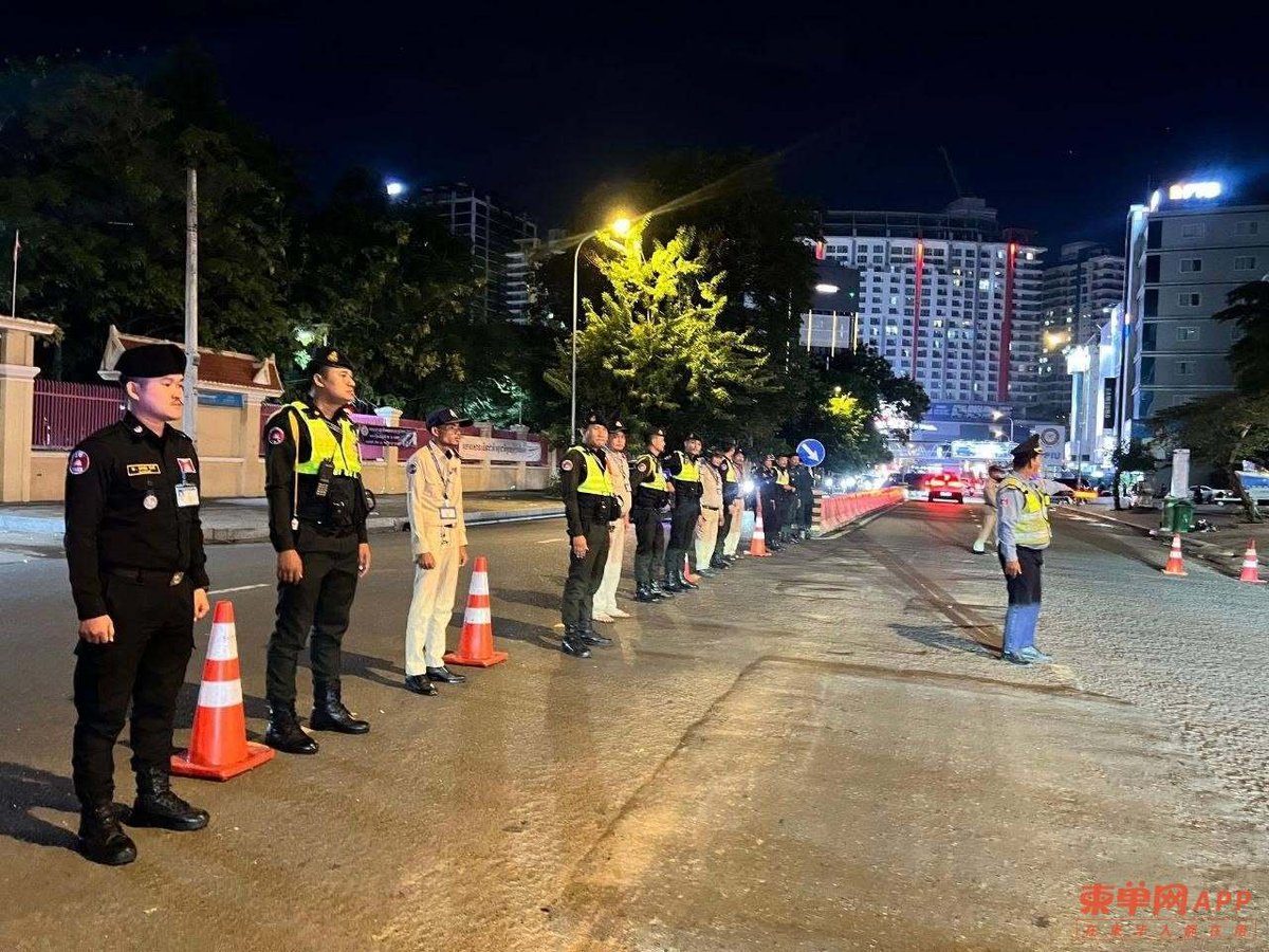 金边玛卡拉区夜间设卡严查 重点打击非法枪支