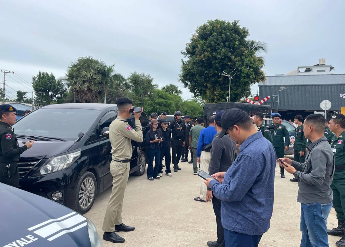 波贝警方突击抓获6名中国籍电诈嫌犯 涉案阿尔法车被扣