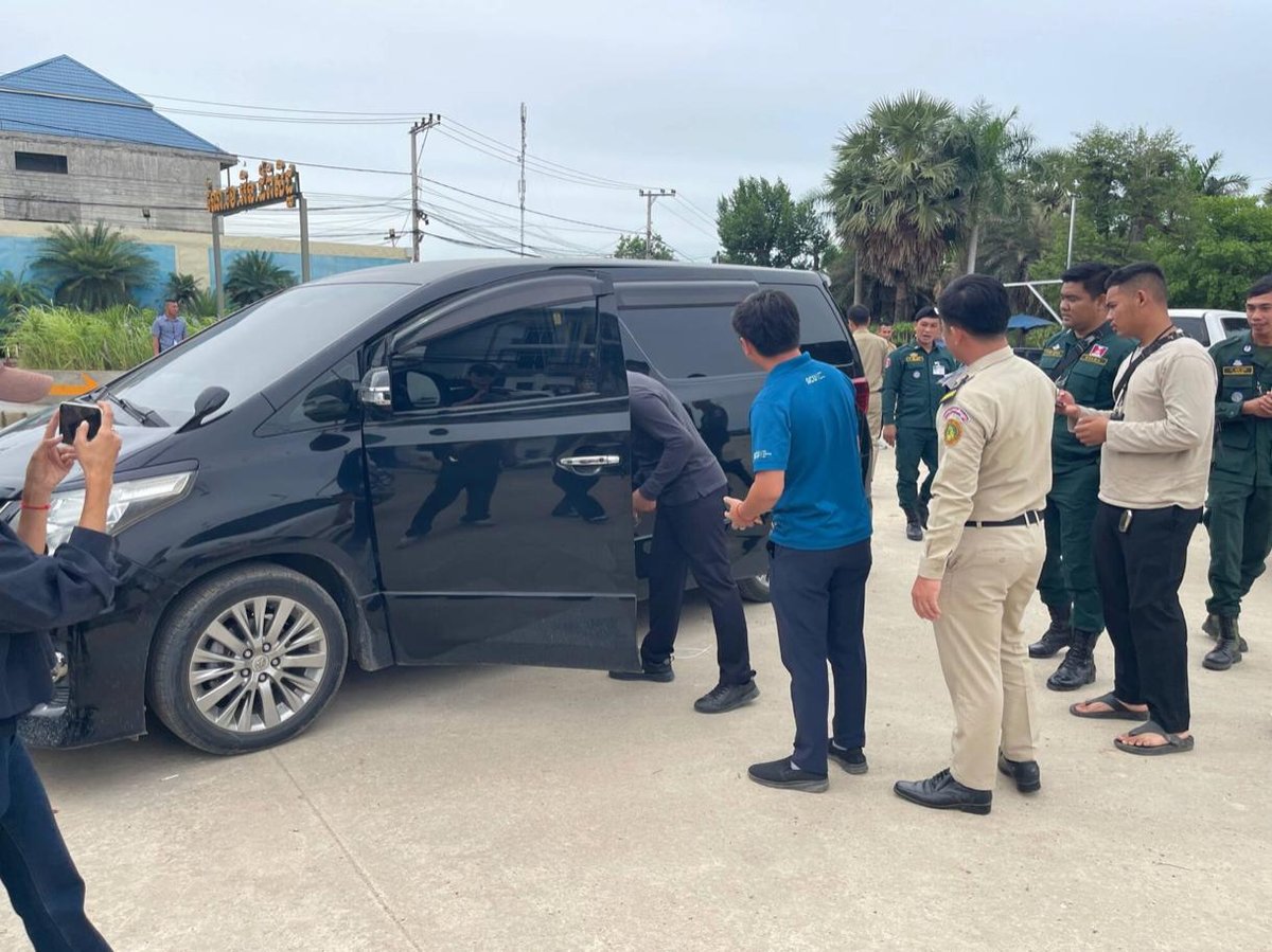 波贝警方突击抓获6名中国籍电诈嫌犯 涉案阿尔法车被扣