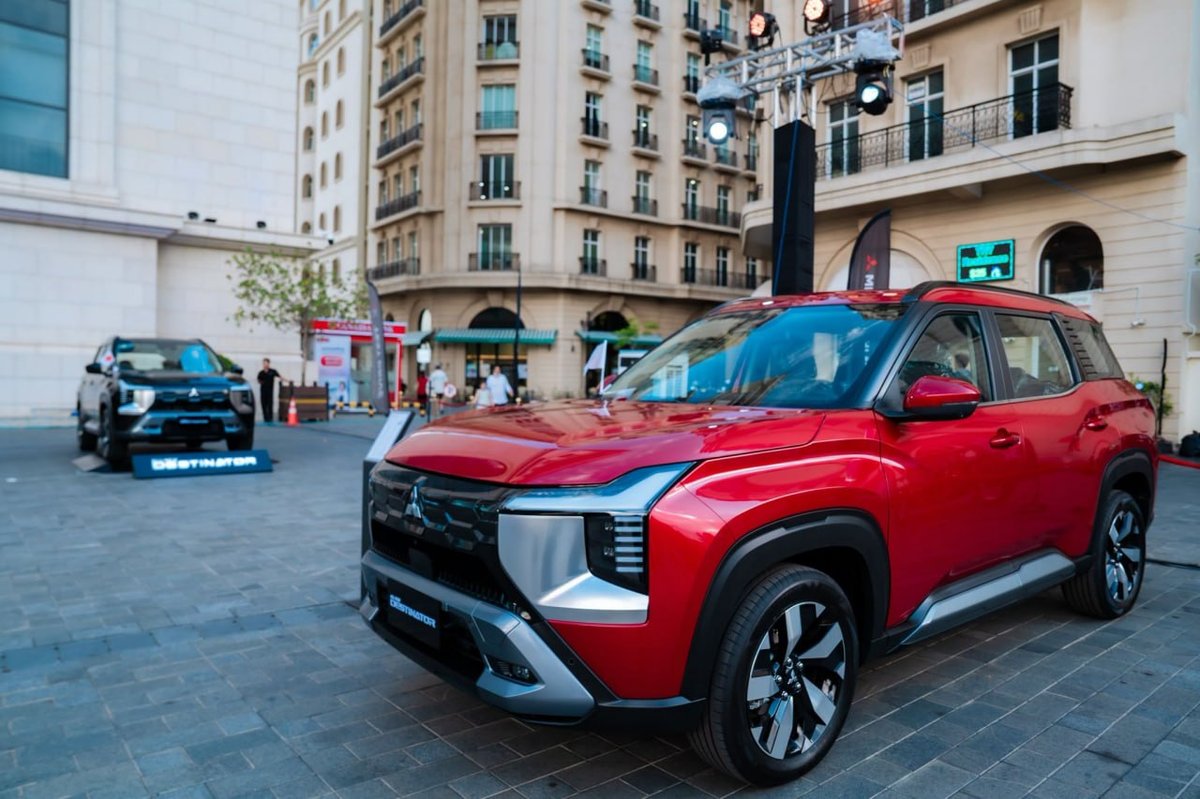 三菱汽车新款7座SUV Destinator在钻石岛正式发布