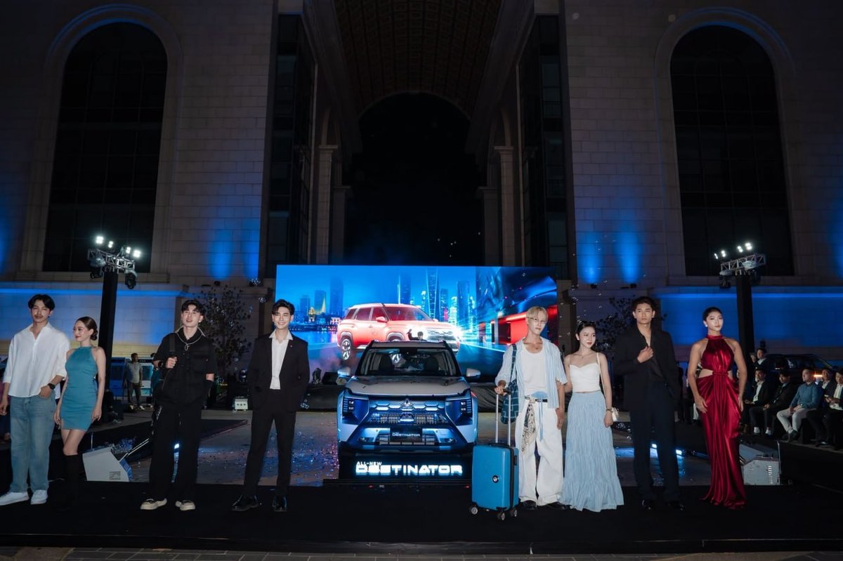 三菱汽车新款7座SUV Destinator在钻石岛正式发布
