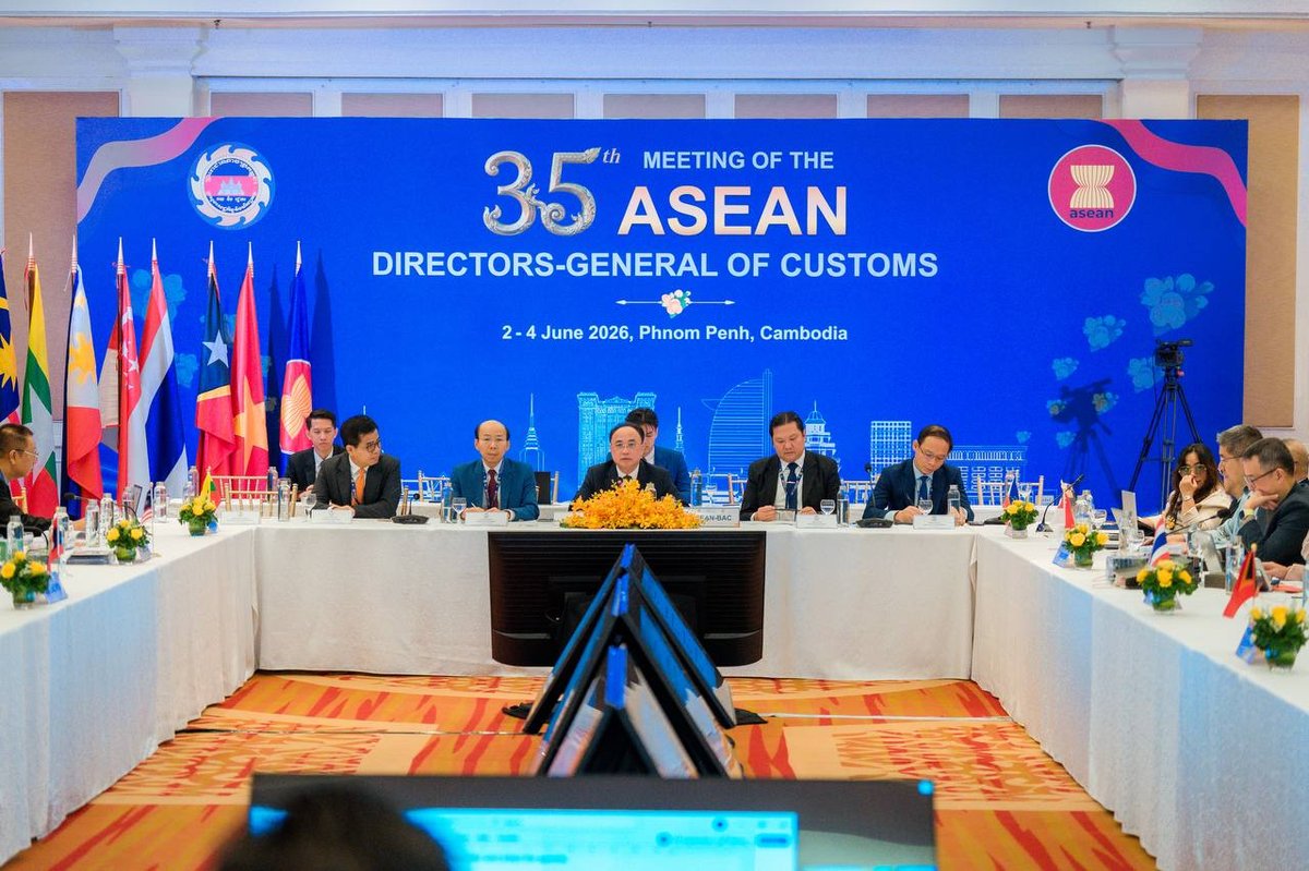 第35届东盟海关总署长会议在金边举行 聚焦区域通关便利化