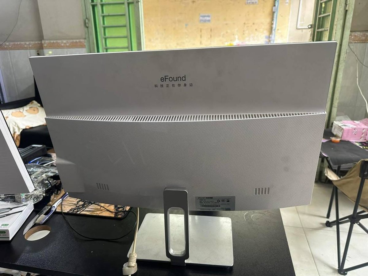 二手台式机i5七代 16G内存 256G固态 24寸屏 $1