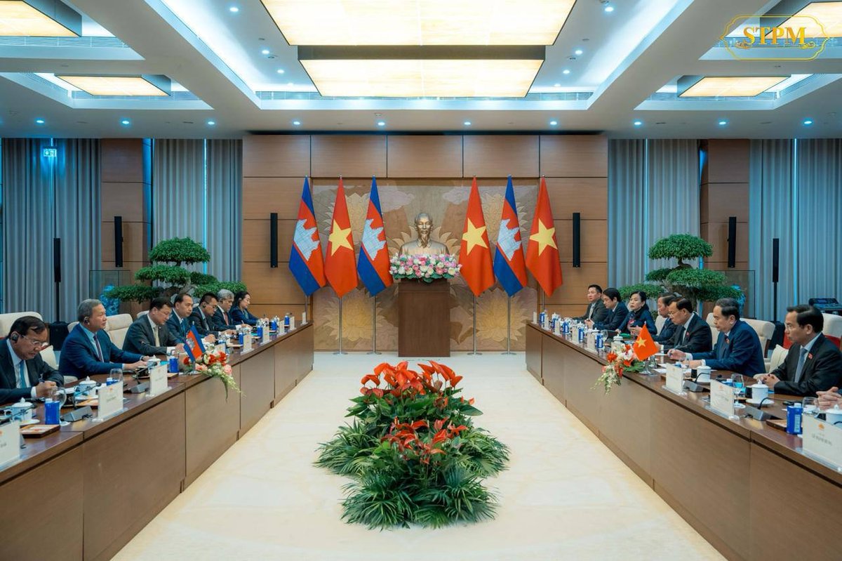 洪玛奈与越南国会主席举行会晤 聚焦双边合作议题