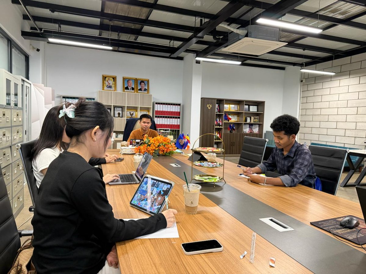 柬埔寨海外学生联合会召开月度例会 推进官网建设