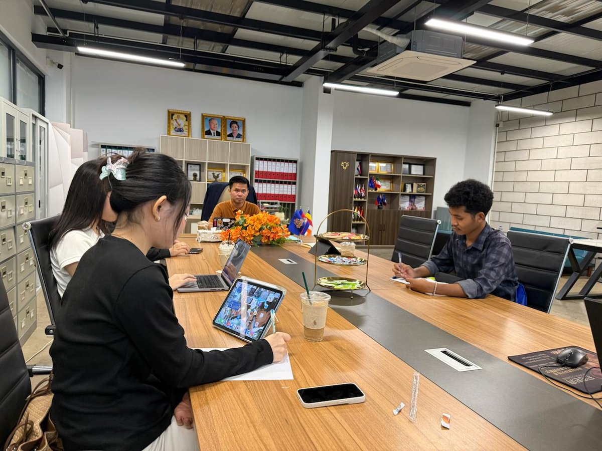 柬埔寨海外学生联合会召开月度例会 推进官网建设
