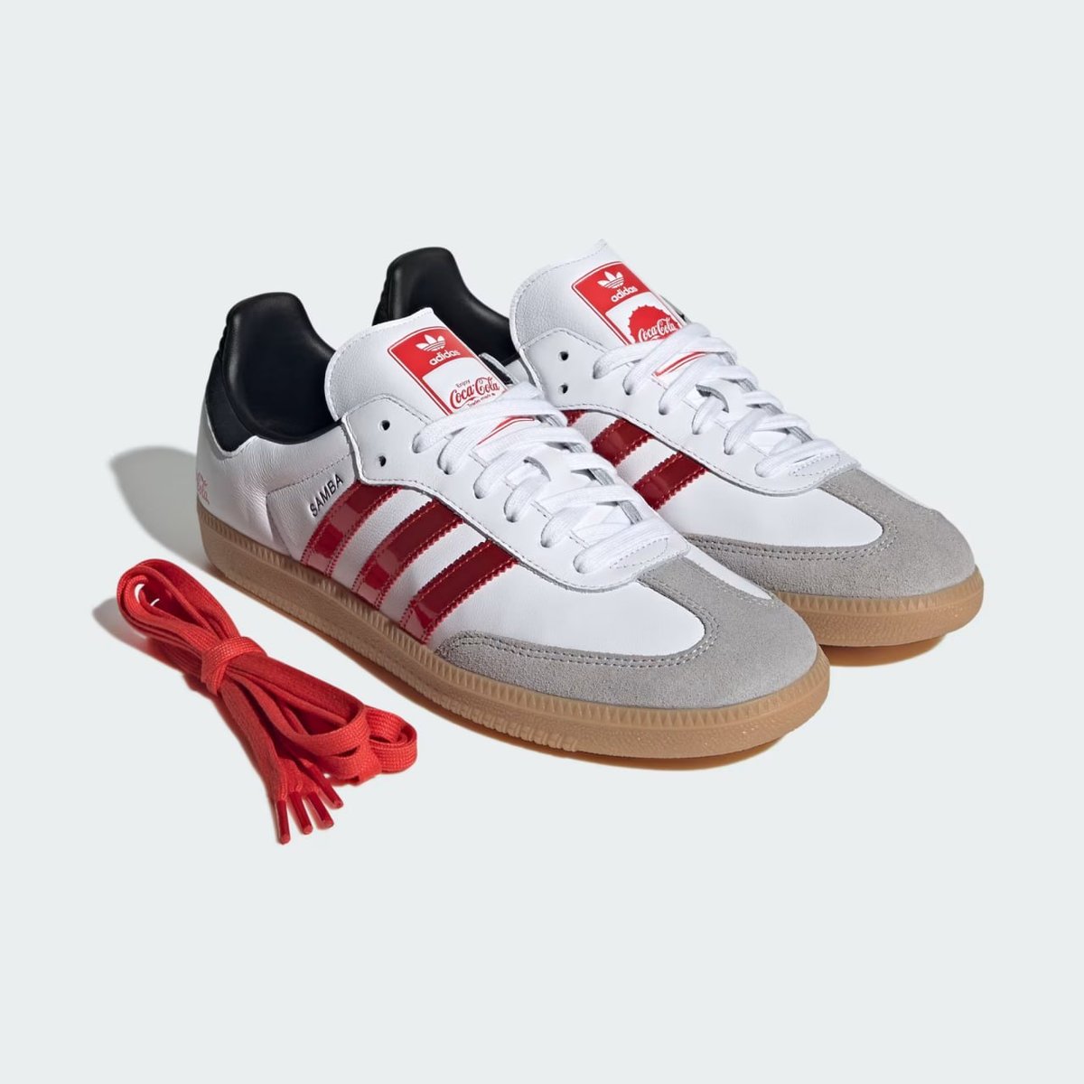 Adidas联名Coca-Cola Samba OG系列多地