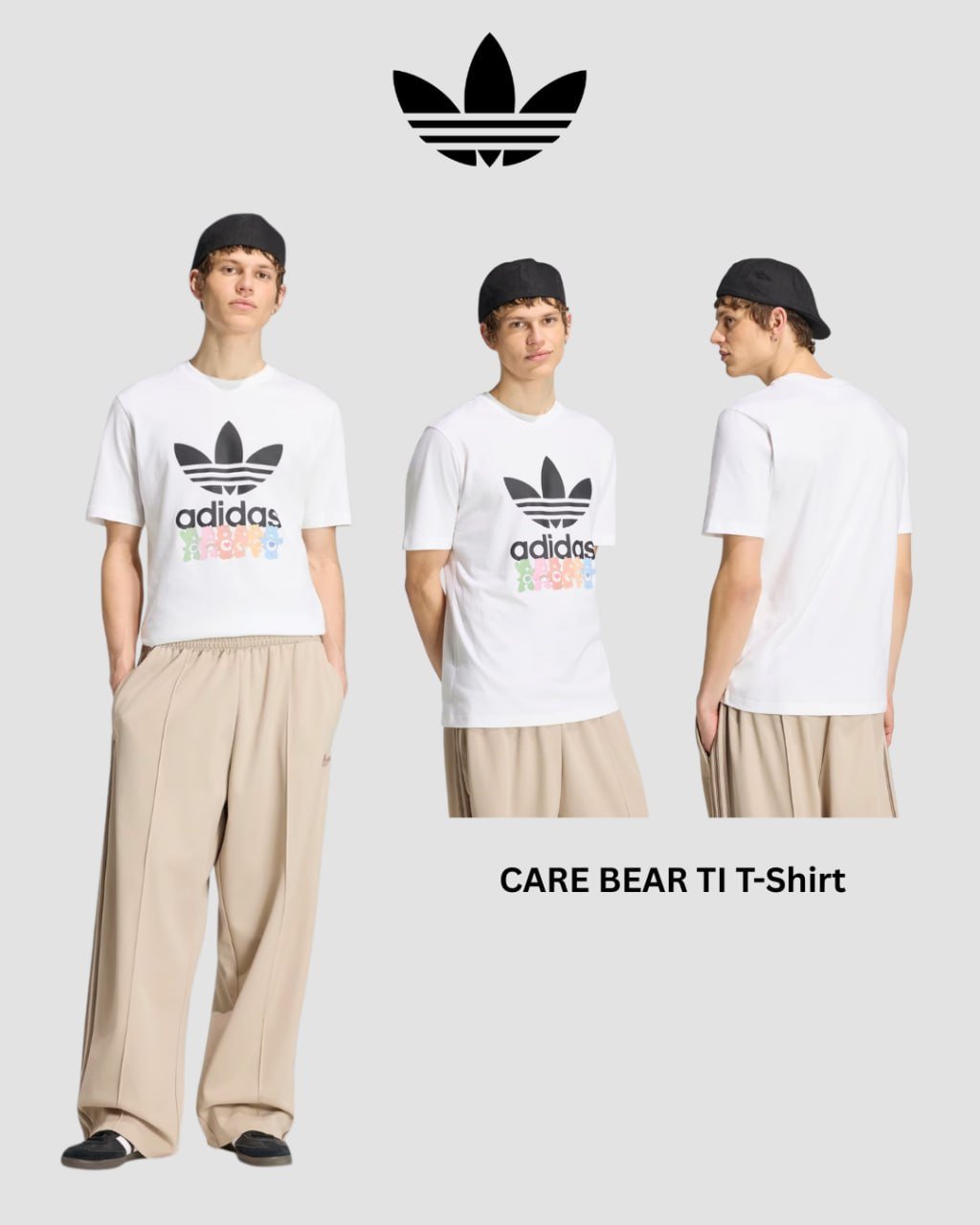 阿迪达斯Care Bears联名系列上市 覆盖金边西港波贝门