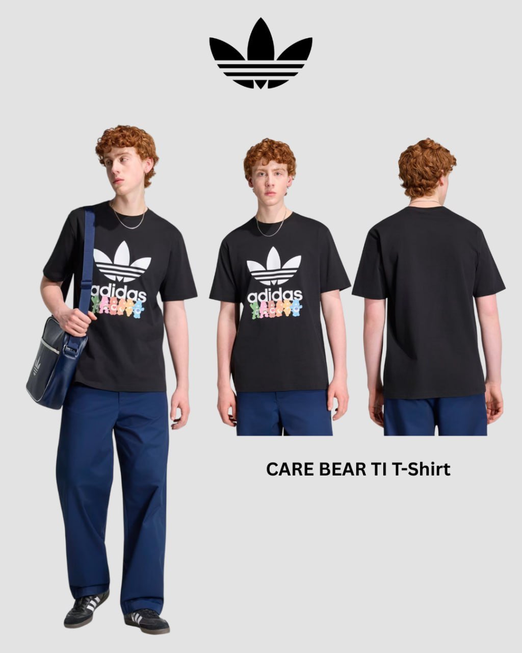 阿迪达斯Care Bears联名系列上市 覆盖金边西港波贝门