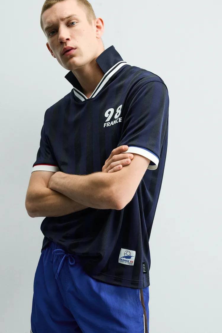 Zara柬埔寨上架FIFA经典系列Polo衫 售价19.99