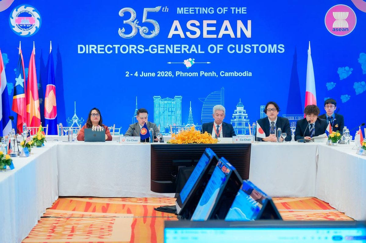 东盟海关总署署长会议在柬埔寨闭幕 区域贸易协作获深化