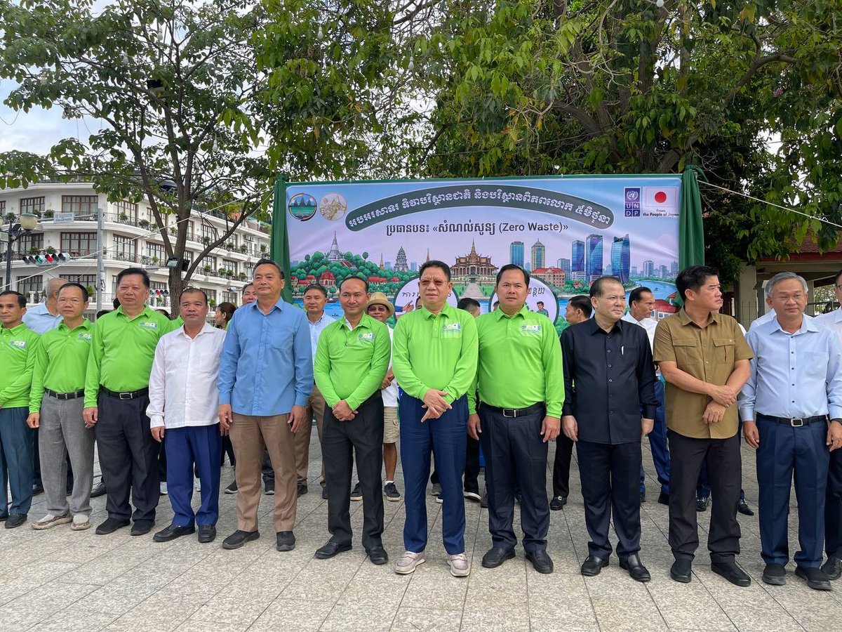 金边市政府推广3R环保原则 呼吁市民参与垃圾分类