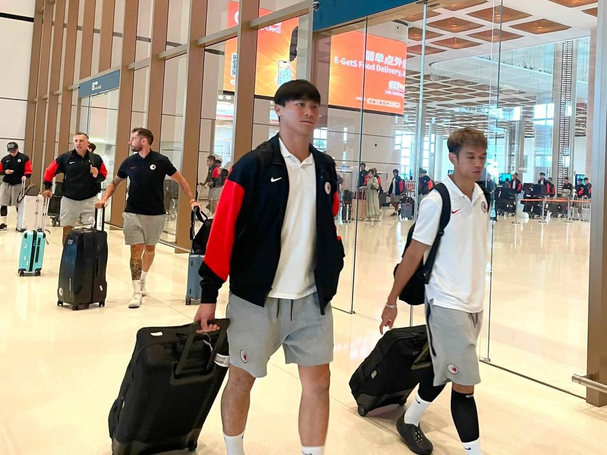 香港足球队已抵达金边,备战6月9日与柬埔寨国家队的国际友谊赛