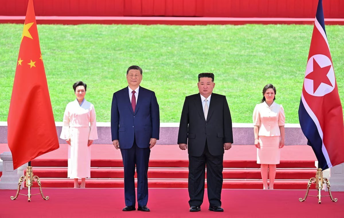 朝中领导人举行会晤 同意进一步加强双边关系