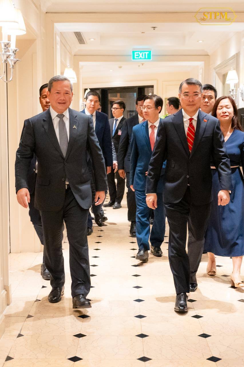 洪玛奈会见越南高层 深化两国经贸与政治合作