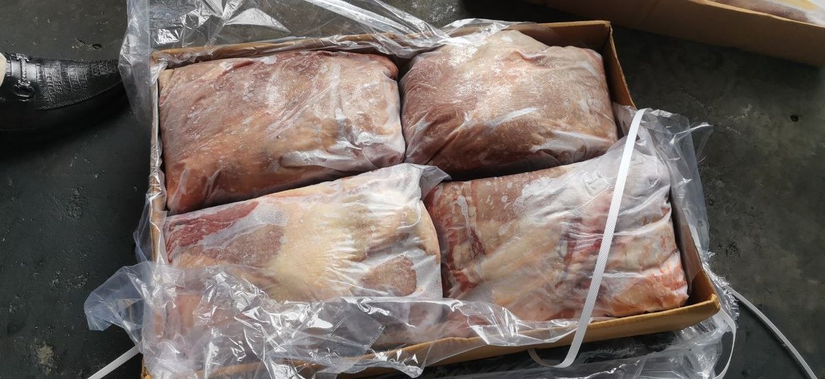 森速区一冷冻肉仓库遭突击检查 涉嫌非法进口