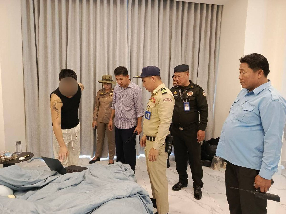 金边警方新增排查90个重点区域 严打网络诈骗犯罪