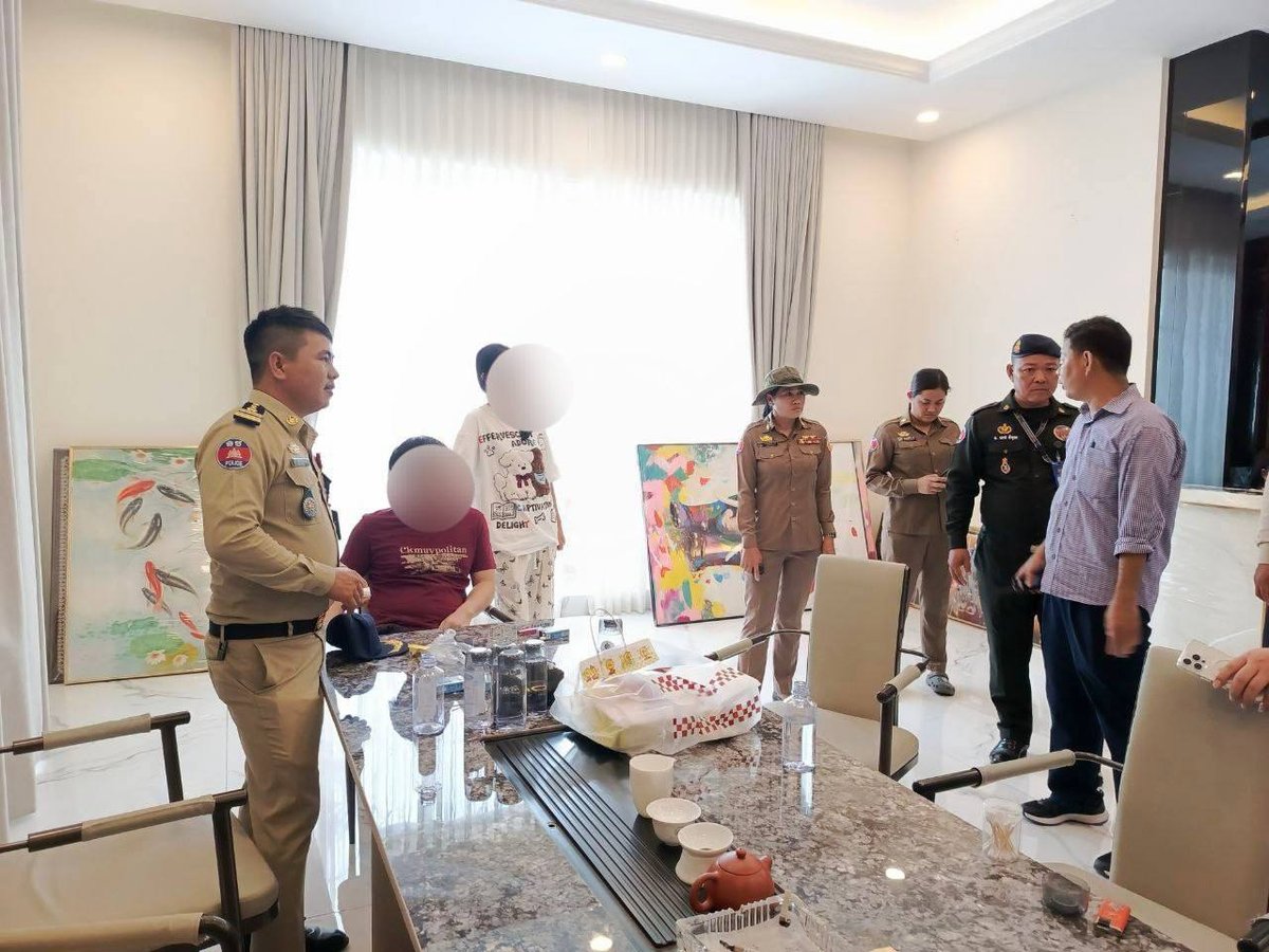 金边警方新增排查90个重点区域 严打网络诈骗犯罪