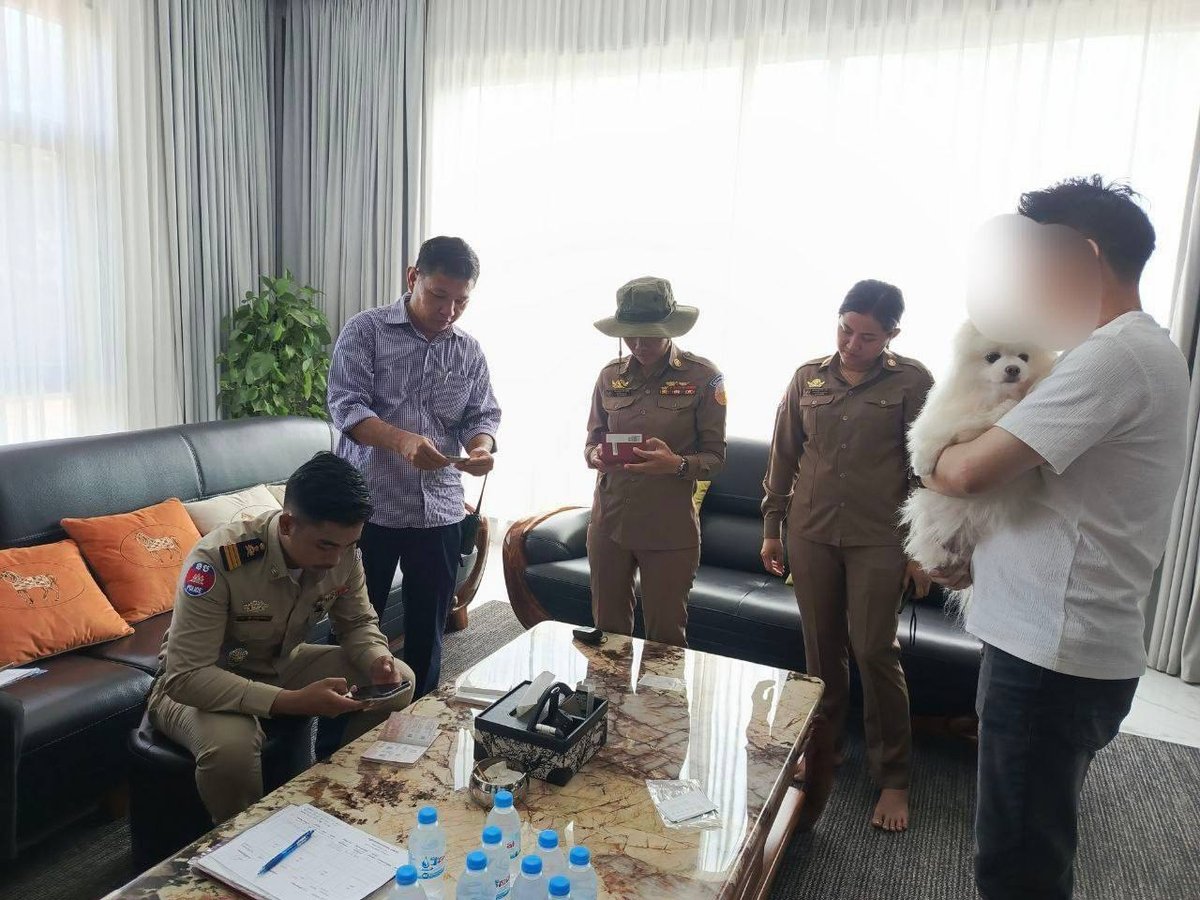 金边警方新增排查90个重点区域 严打网络诈骗犯罪