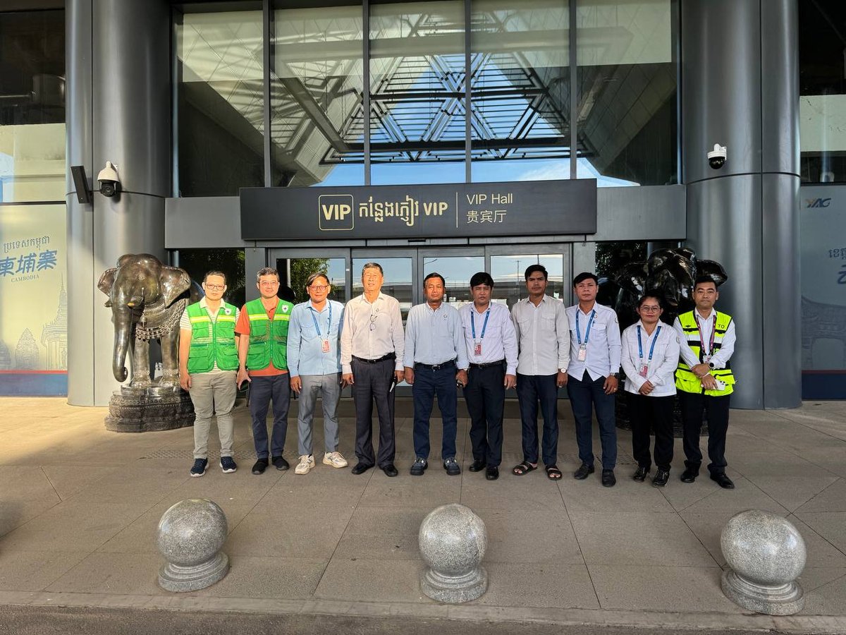 柬埔寨青年志愿医生协会进驻暹粒机场 保障国际会议医疗