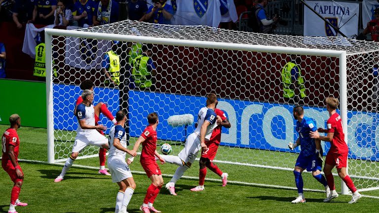 FIFA世界杯2026小组赛 加拿大1比1战平波斯尼亚