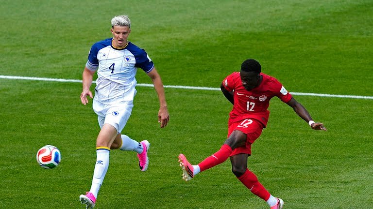 FIFA世界杯2026小组赛 加拿大1比1战平波斯尼亚
