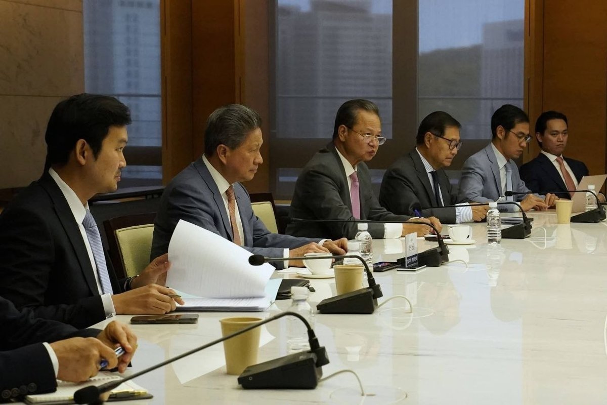 韩国重申加强双边贸易 鼓励韩企扩大在柬投资