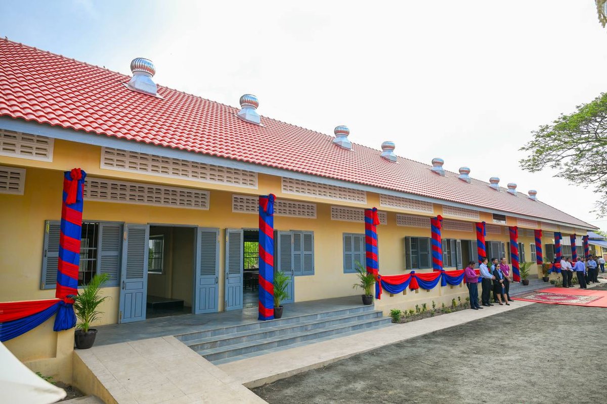 塔崩小学新教学楼落成 投入使用改善教学环境
