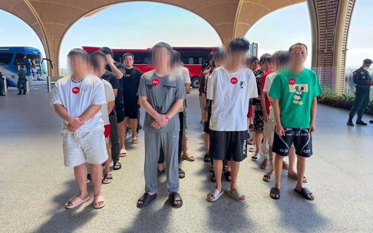 164名涉网诈中国籍人员被遣返 柬埔寨持续打击非法网赌