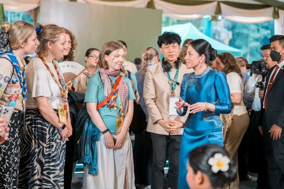碧占莫妮致谢各界 确保国际女童军大会安保顺利