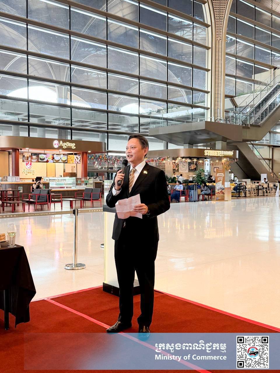 Prestige Cambodia杂志展示活动在德崇国际机场