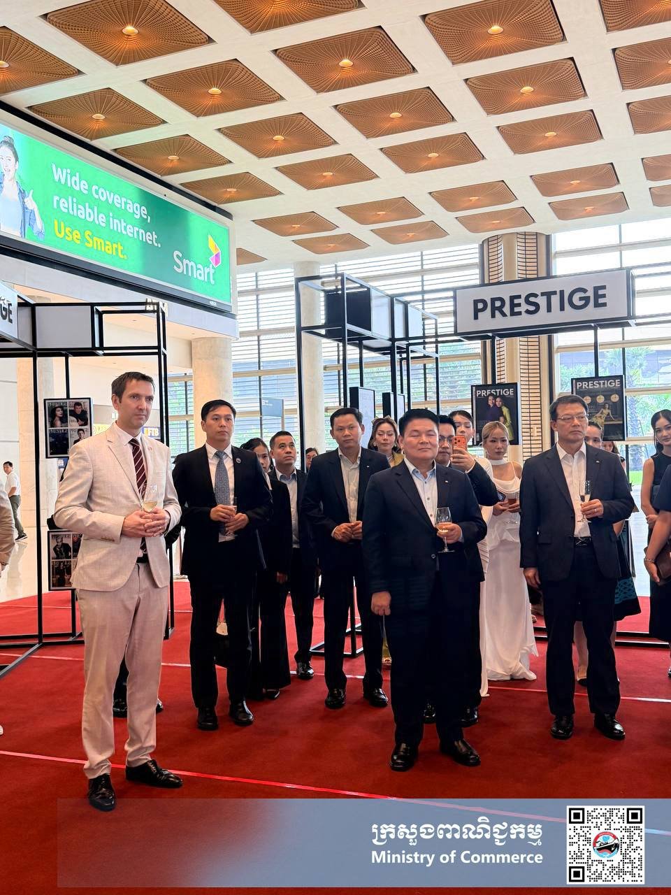 Prestige Cambodia杂志展示活动在德崇国际机场