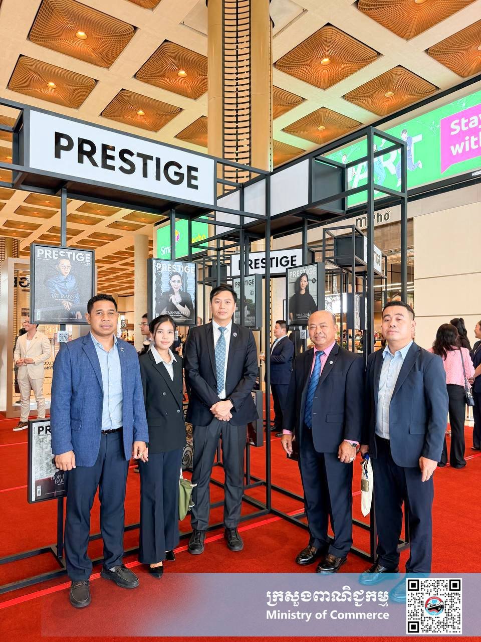 Prestige Cambodia杂志展示活动在德崇国际机场